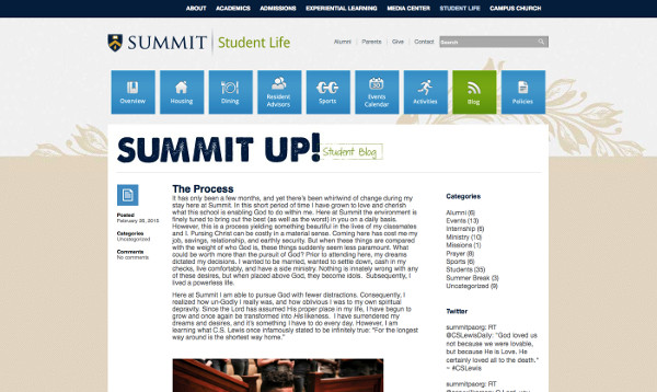 summitpa.org student blog